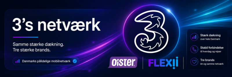 3 netværk mobilselskaber