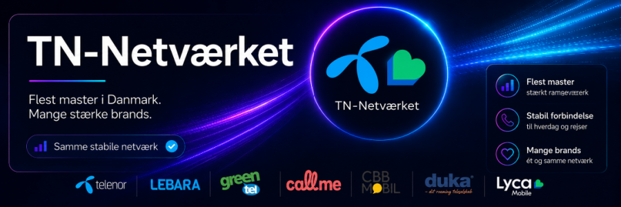 TN netværk alle mobilselskaber